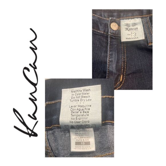 KanCan Embellished Skinny Jeans - KC-022: Size 13 - Picture 3 of 3